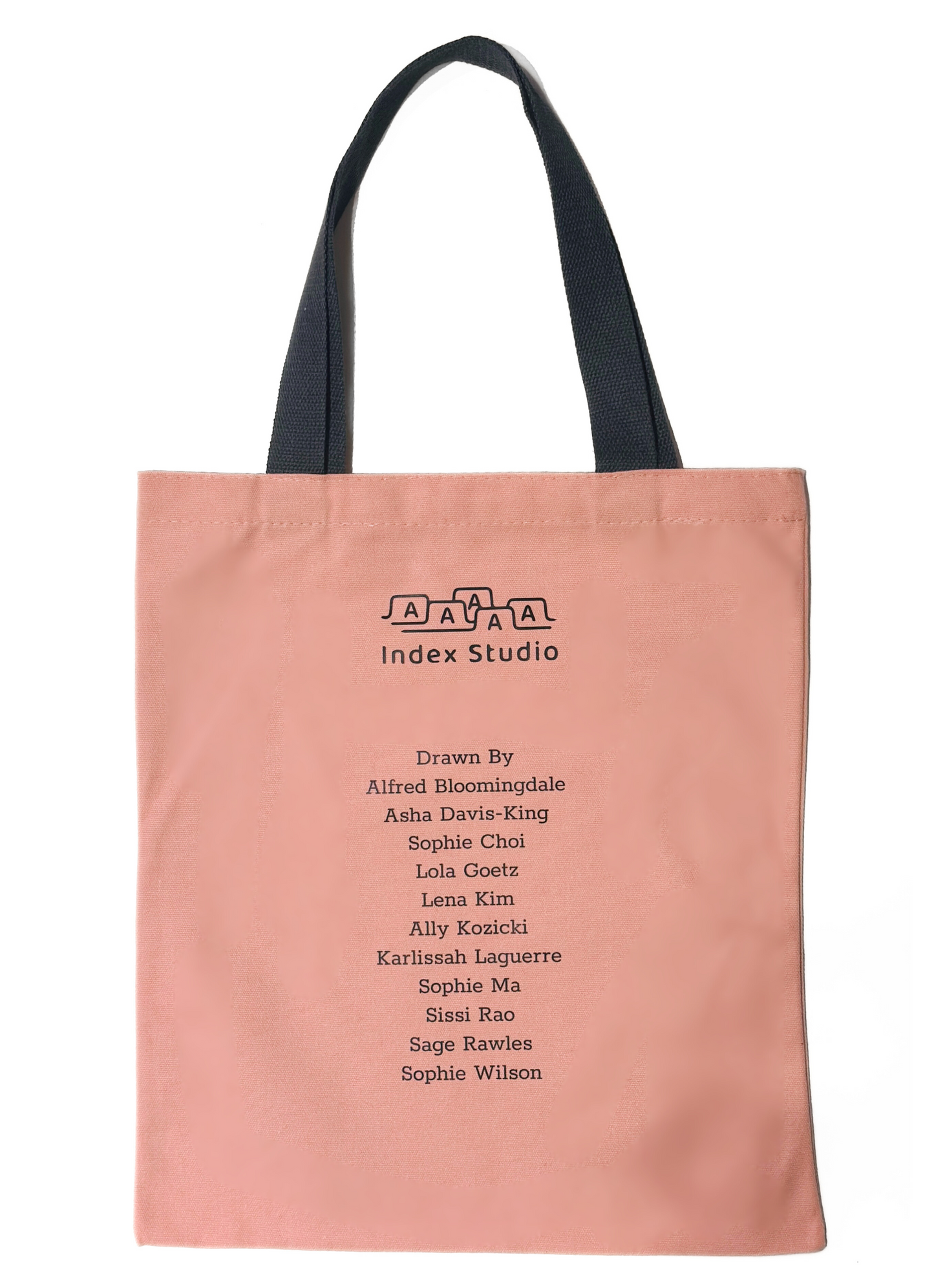 Musical Doodles Tote Bag - Pink