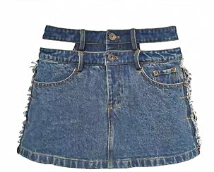 Wanderlust Denim Skirt