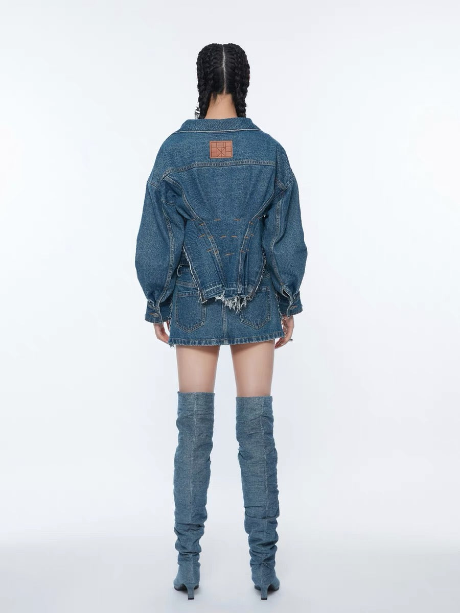 Wanderlust Denim Skirt