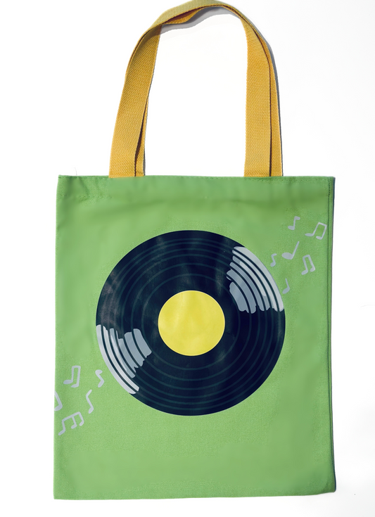 Grass Vinyl Tote Bag