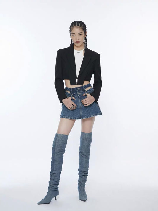 Wanderlust Denim Skirt